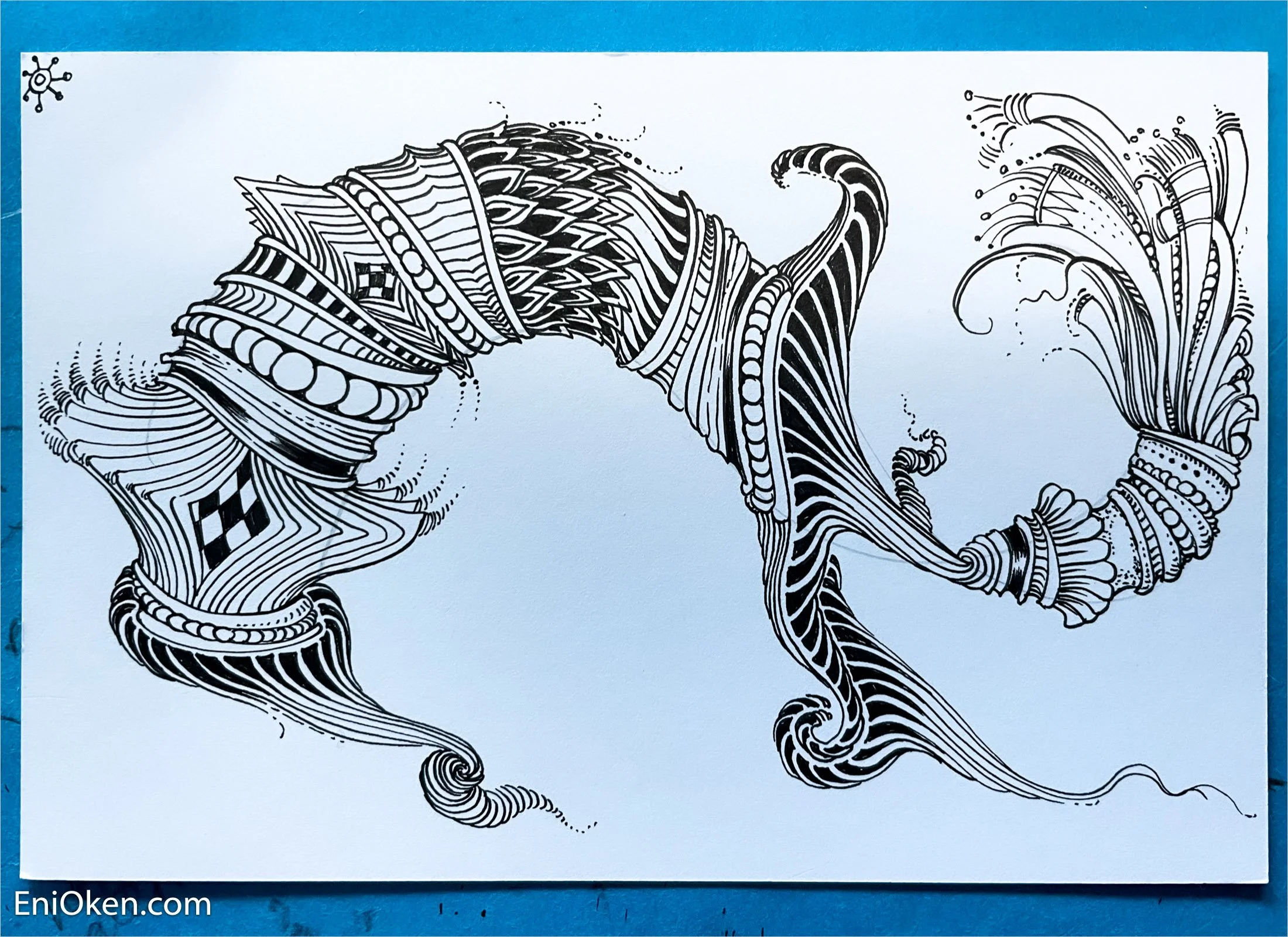 鉛筆画「Saturday afternoon」　B5大サイズ The new Pencil Drawing a G-SHOCK watch, only with a Pencil. 鉛筆で